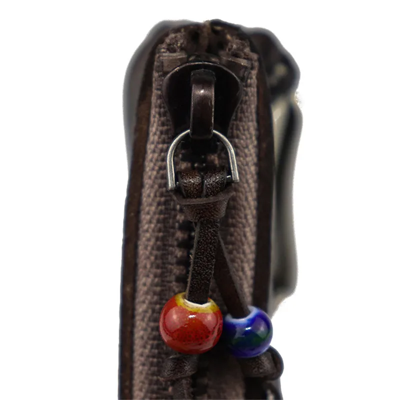 PNDME vintage genuine leather men's women's key bag fashion casual high quality natural first layer cowhide car key coin purse