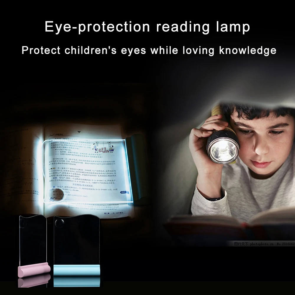 

LED Eye Protection Reading Lamp Reading Lamp Dormitory Led Glass Night Reading Lamp Bedroom Learning Writing Charging Magnifying