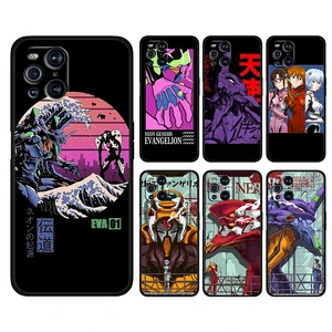 cute genesis japan anime for oppo find x3 x2 k9 f19 r17 pro neo lite k5 k3 silicone soft black phone capa coque fundas free global shipping