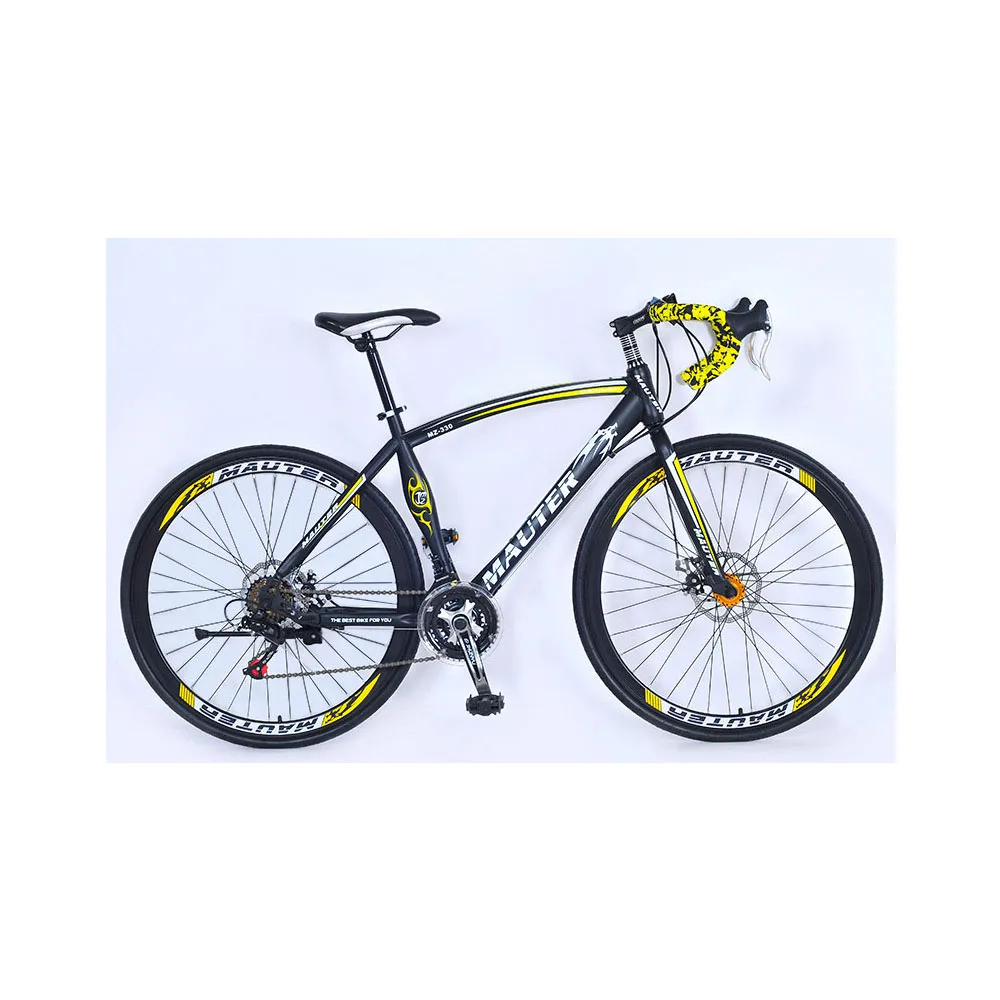 

27 Inches Mountain Bike 30 Speed Bicycle Variable Speed Double Disc Brake 700C Men And Women Students Bend Handle Bike