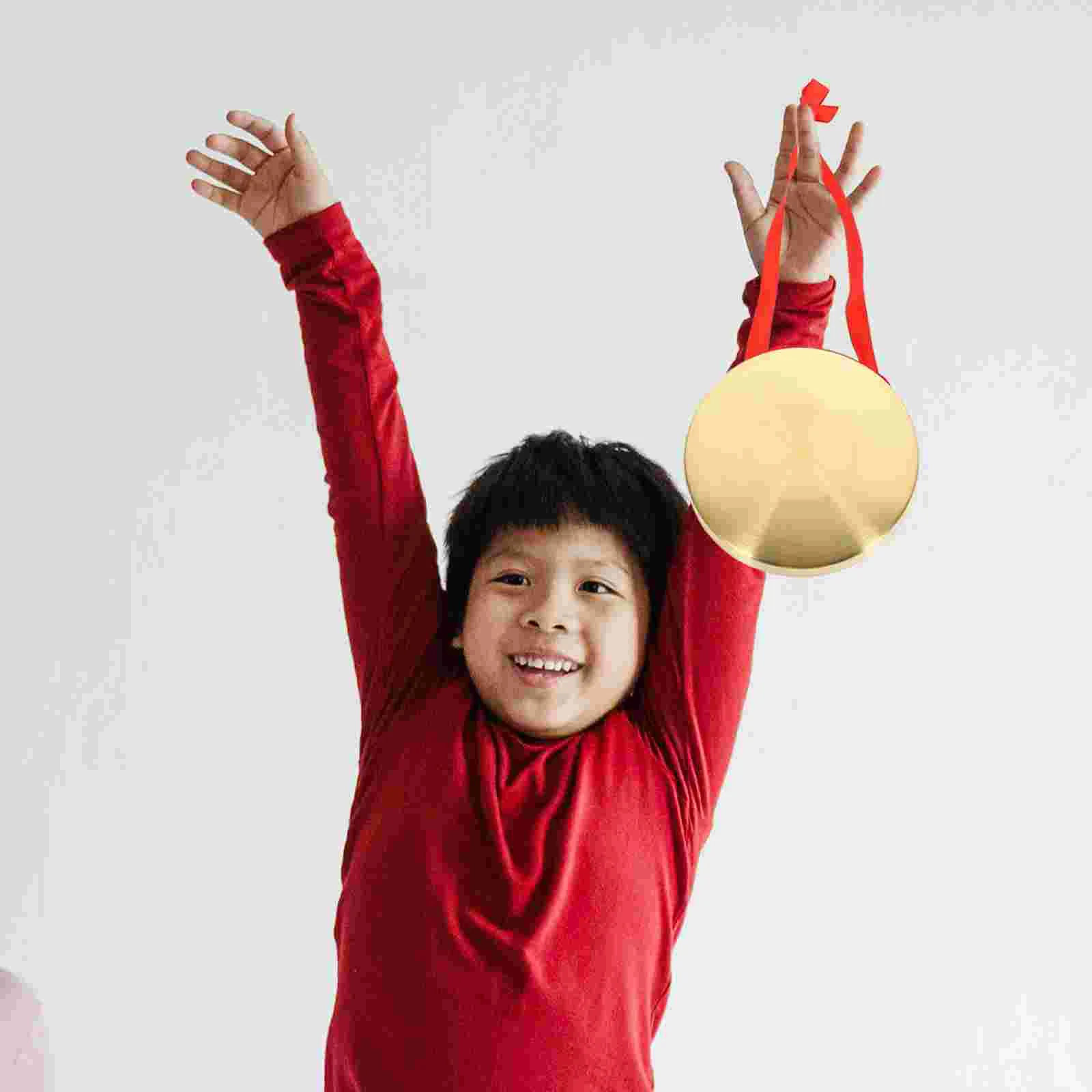 1 комплект китайский гонг ручной креативная медная музыкальная игрушка для