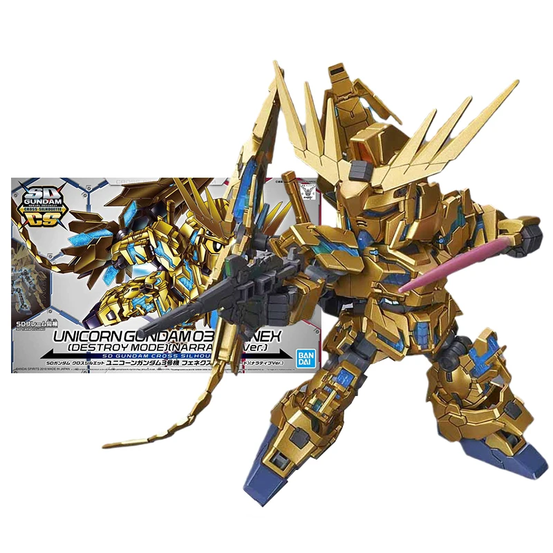 Anime Figure Sdcs Unicorn Gundam 03 Pheneh Destroy Gunpla Anime Action Figure Toys For Children