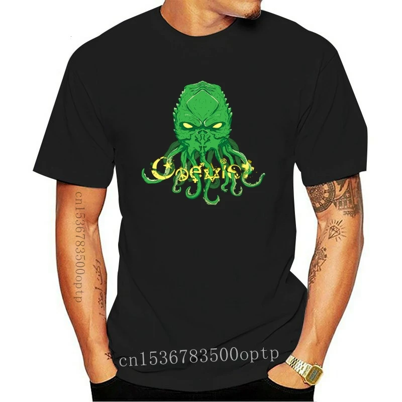 Футболка Cthulhu для мальчиков повседневная крутая с рисунком ужасов Аркхэма