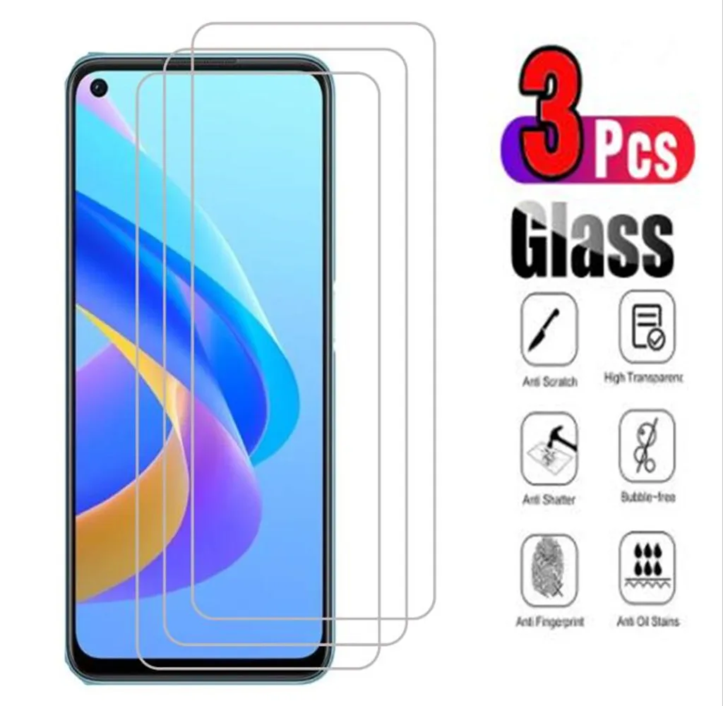 

3 шт. закаленное стекло для OPPO A36 A76 A96 A11s A16 A16K A16s A35 A53S Find X5 Reno 6 7 Lite фотопленка из закаленного стекла для телефона