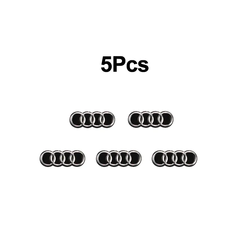 

16 мм наклейка на удаленный ключ автомобиля, алюминиевая эмблема, наклейка для Audi RS6 A1 A2 A3 A4 A5 A6 A7 A8 Q1 Q2 Q3 Q4 Q5 Q6 Q7 Q8 TT S5 B8 C6 B9 B6