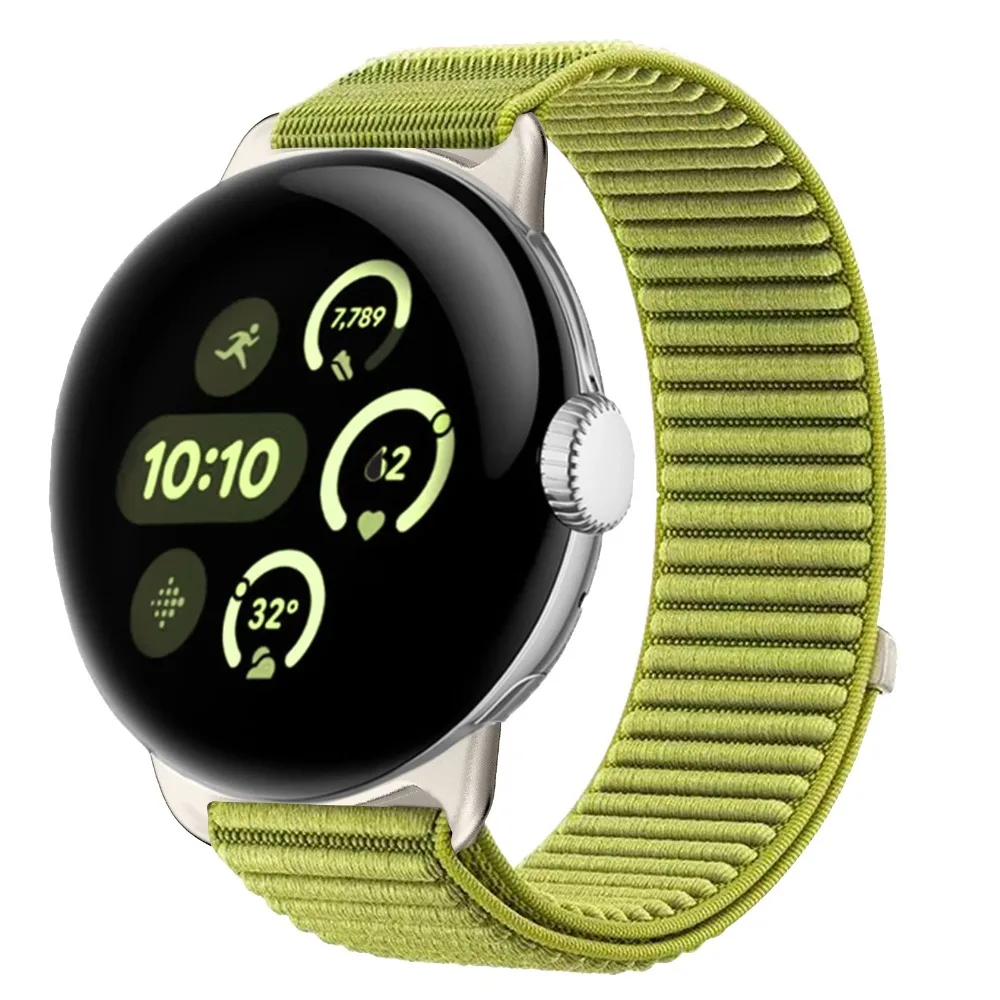 Фото Ремешок для Google Pixel Watch 4, 3, 45 мм, 41 мм, ремешок для часов, нейлоновая петля, спортивный браслет, браслет Google Pixel Watch 3 4, ремешок, аксессуары №5