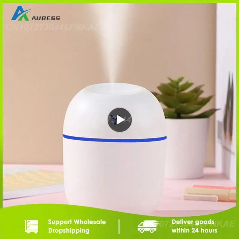 

250ml Mini Air Humidifier Home Car USB Essential Oil Diffuser Humidifiers With Led Light Mist Maker Увлажнитель Воздуха