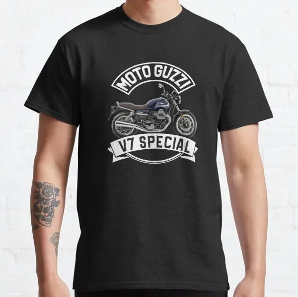 

Designer Motorcycle of MOTO GUZZI V7 SPECIAL t shirt for Kawasaki HONDA MV BMW Cagiva CFMOTO Ghezzi