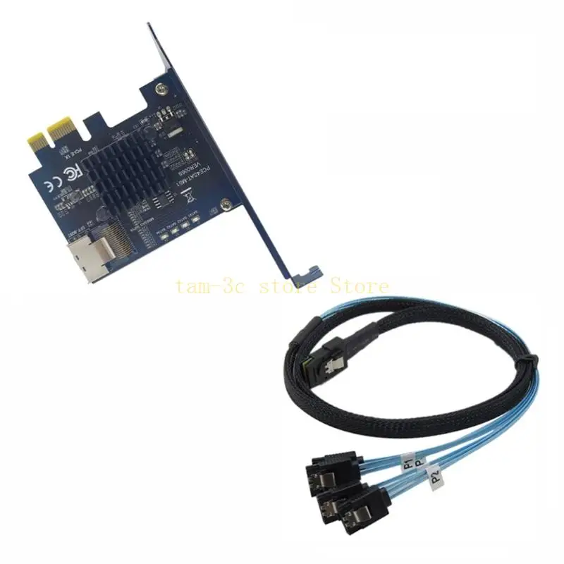 

Mini SFF-8087 4 Port to PCIe Controller PCIE to SFF 8087 SFF8087 D0UA