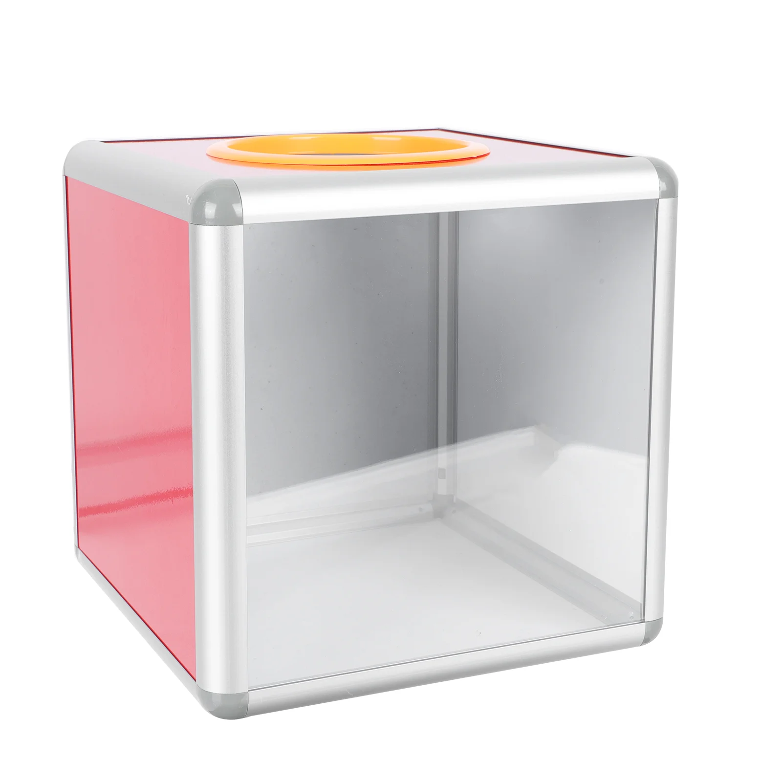 

Коробка из рафии прозрачная лотерея коллекция пожертвования сувенирная акриловая сборка средств прозрачная клетка для рисования и сбора д...