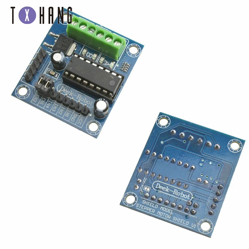 Бесплатная доставка, L293D щит управления двигателем, плата расширения привода двигателя для Arduino, щит электродвигателя «сделай сам»