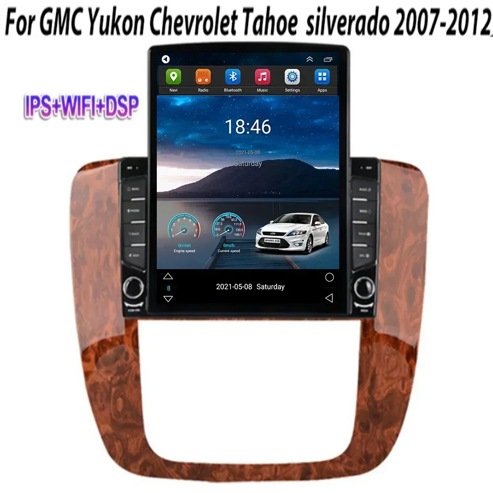 8G + 128G android 12 для GMC Yukon 3 GMT 900 2006-2035 Автомобильный радиоприемник Мультимедийный