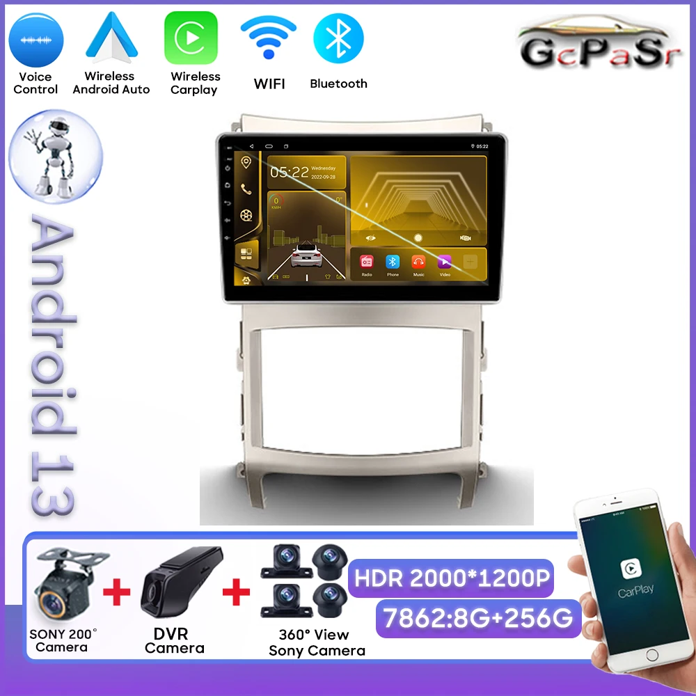 Android радио для Hyundai Veracruz ix55 2006 - 2015 видеорегистратор MirrorLink Bluetooth GPS навигация No 2din DVD