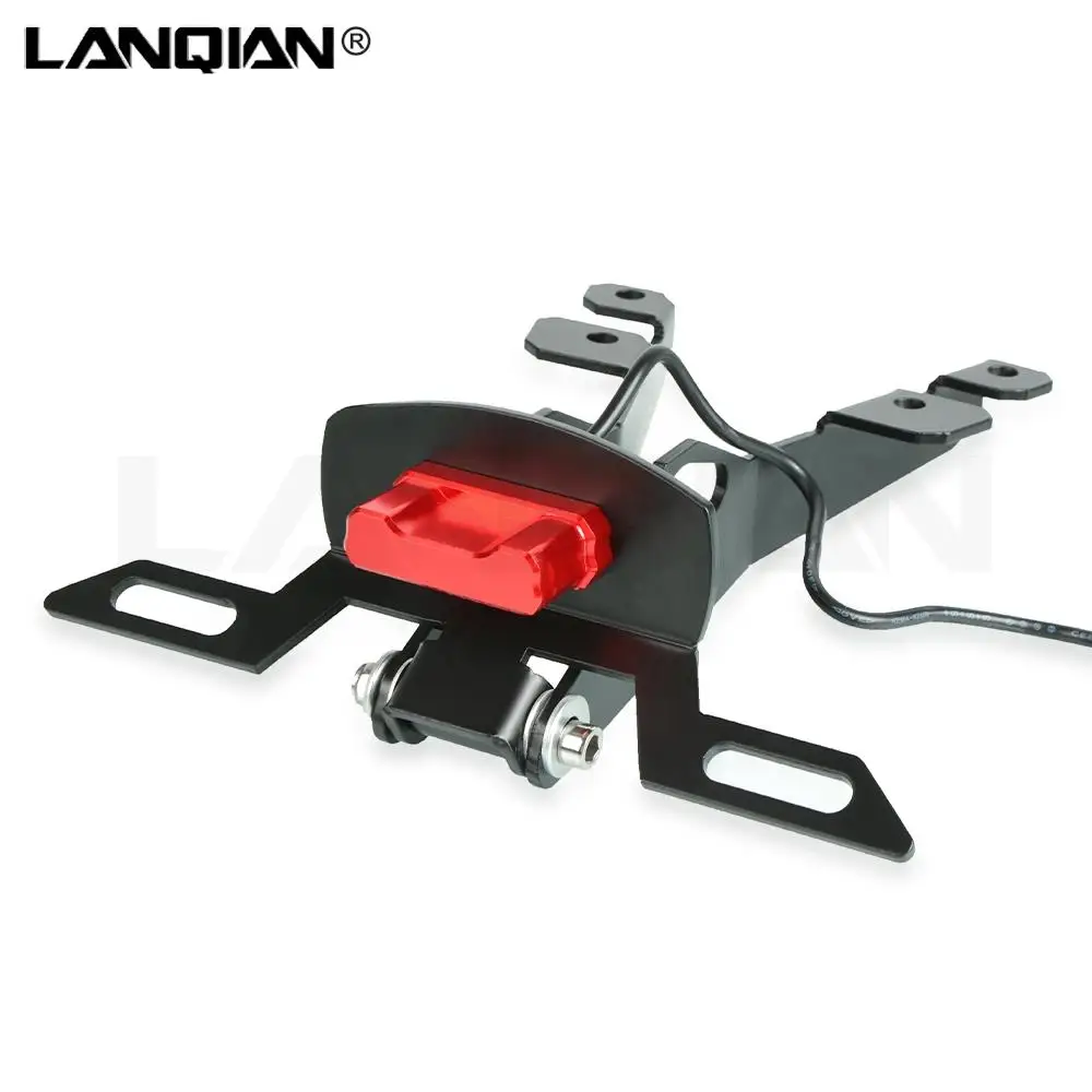 Кронштейн для номерного знака мотоцикла Yamaha TMAX 530 со светодиодной подсветкой