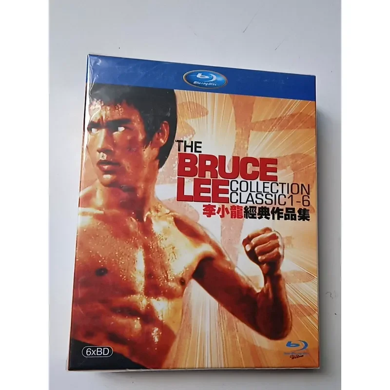 Фото Blu-ray диск «Классические произведения Брюса Ли», тома 1-6, абсолютно новый, в заводской упаковке, реальные фотографии товара. №1
