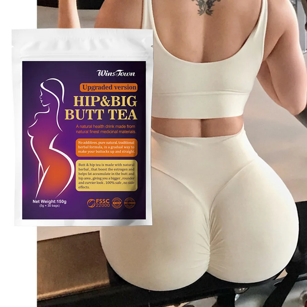 

1 Bag Hip Big Butt Tea Upgraded Version Natural Health Helps Fat Accumulate in The Butt and Hip Area Rounder and Curvier