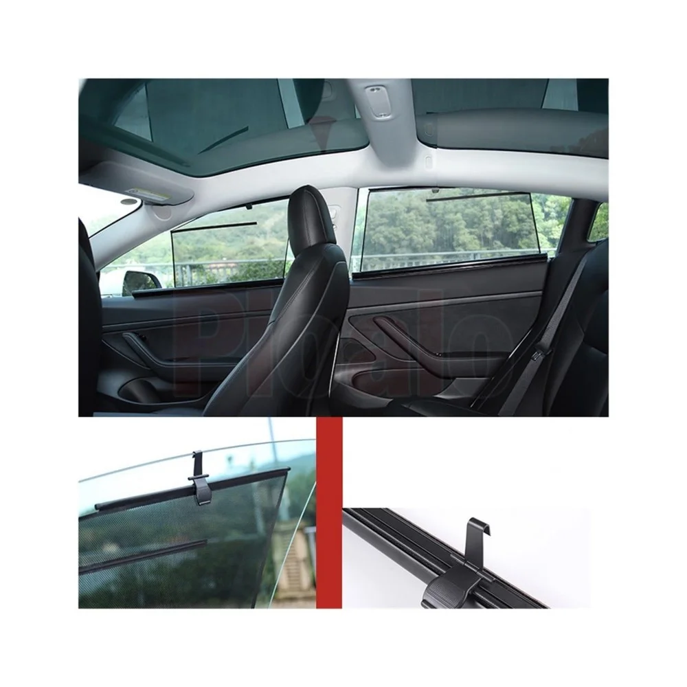 Козырек на окно автомобиля автоматический выдвижной солнцезащитный козырек