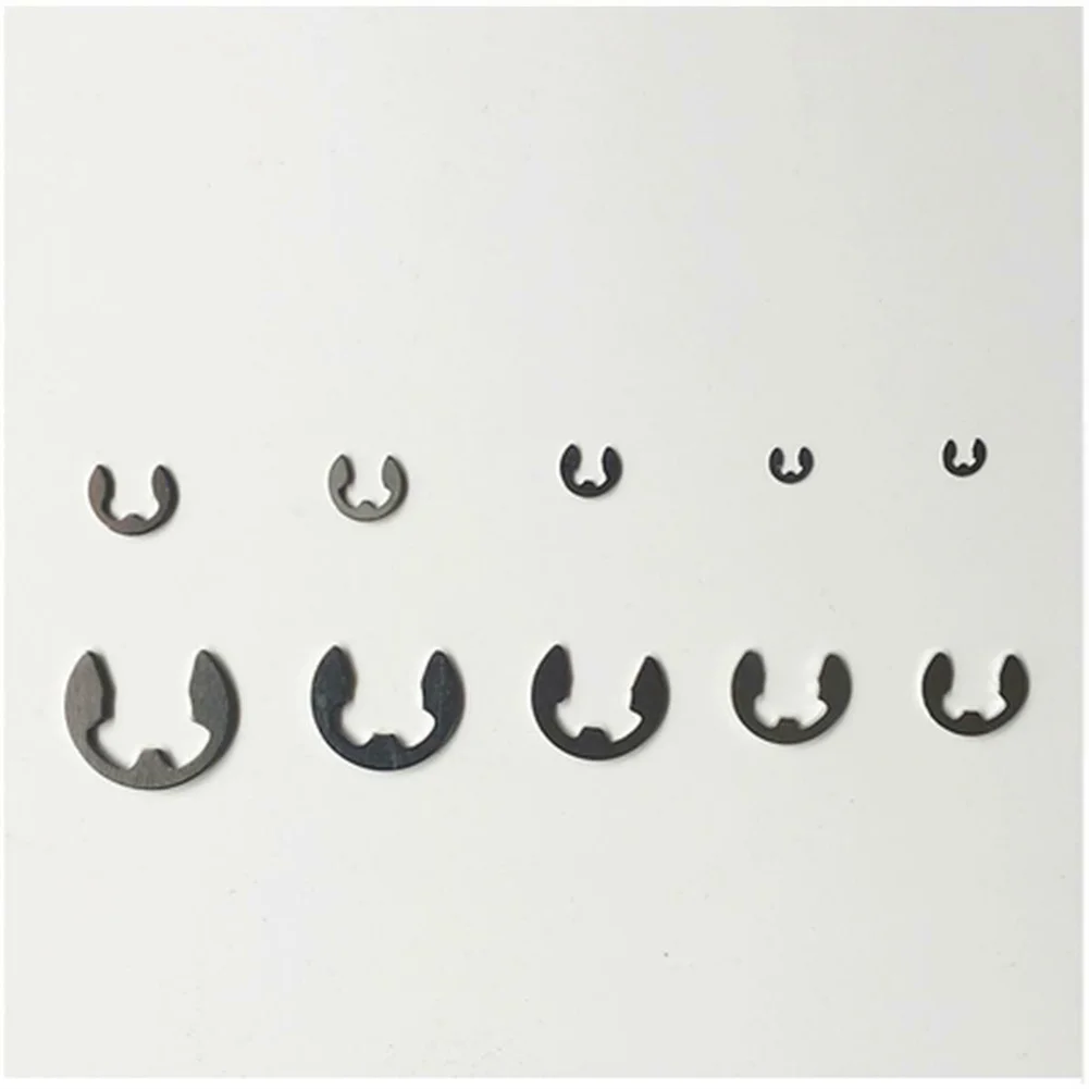 

Car Accessories E Clip Washer Assortment Kit 1 Set 13.2*6.8*2.3cm Car Repair Kit Stainless Steel For Shaft Fastener