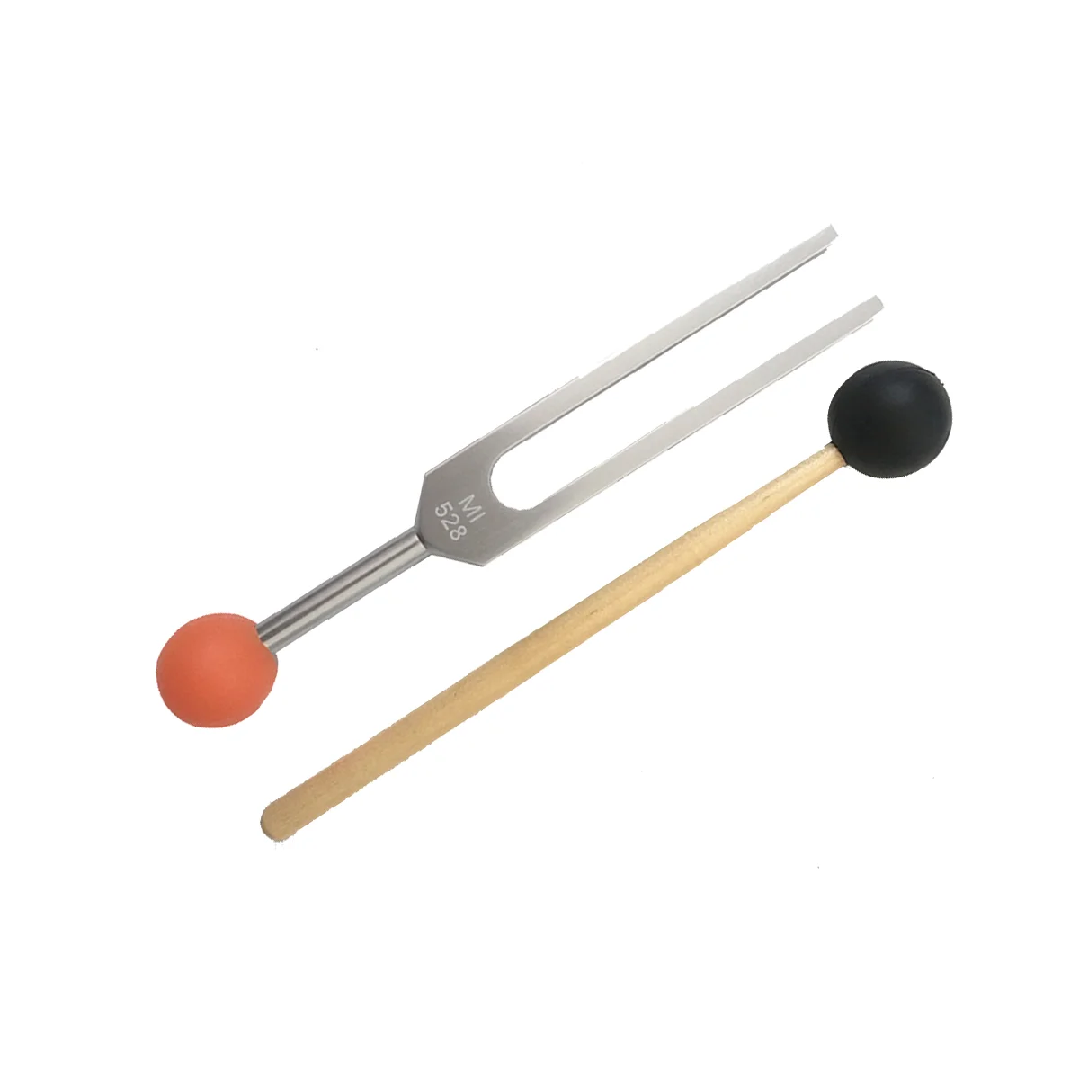 MI528 вилка из алюминиевого сплава 528 Гц с шариковой основой для исцеления чакр