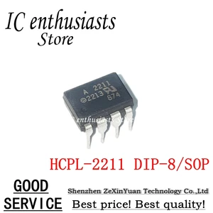 10PCS/20PCS HCPL-2211 A2211 2211 DIP-8 SOP optocoupler