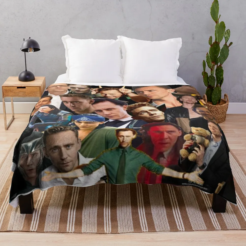 

Одеяло с воротником Tom Hiddleston, одеяло для путешествий