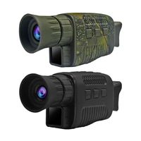 1080p hd monocular night vision device infrared 5x digital zoom hunting telescope outdoor day night dual use full dark 300m