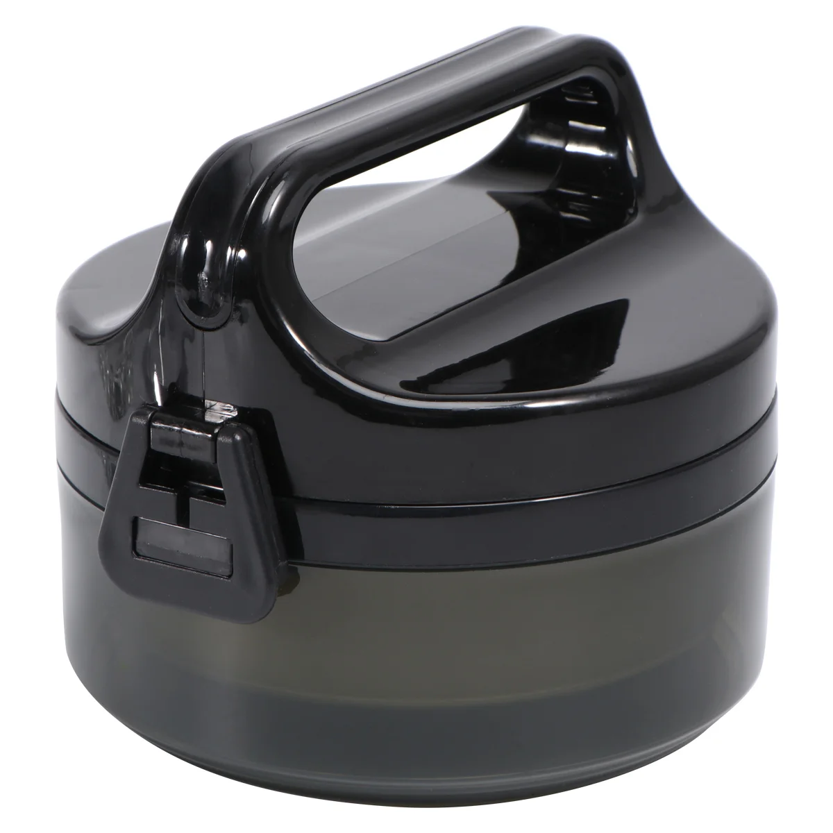 

1Pc Stainless Steel Heat Preservation Lunch Box Bento Box Portable Food Container for School Office Camping (Black, Monolayer)