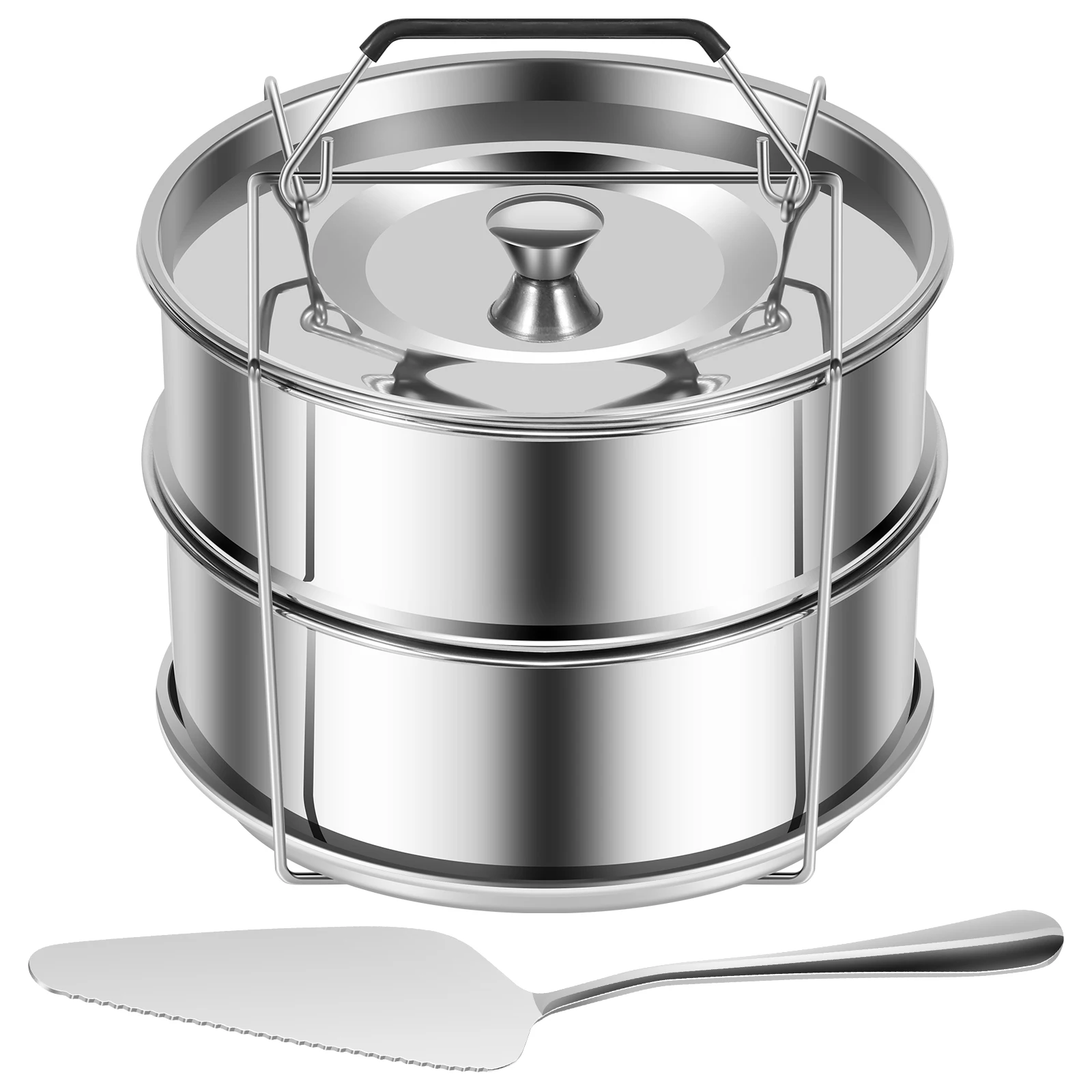 2-уровневая Круглая Форма Для Выпечки Из Нержавеющей Стали Тортов И