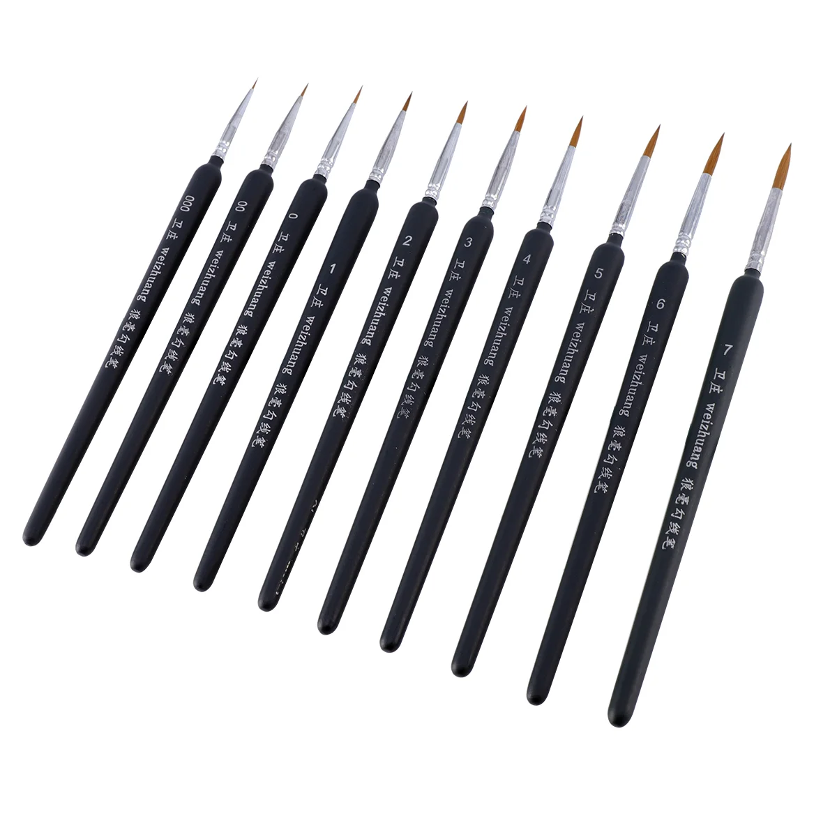 

Brush Brushes Fine Detail Miniature Setpainting Pens Artist Detailing Nail Extra Oil Liner Pen Acrylic Line Toddler