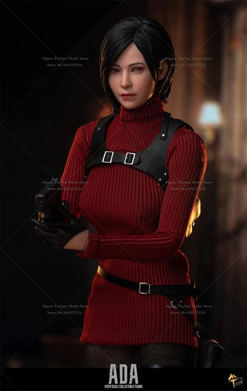 Фото Master Team MTtoys018 1/6 Ada Wang с двойной головкой, скульптурный дизайн с подвижными глазами, дизайн ткани Cheongsam, 12 дюймов, женская фигурка, подарочные игрушки №4