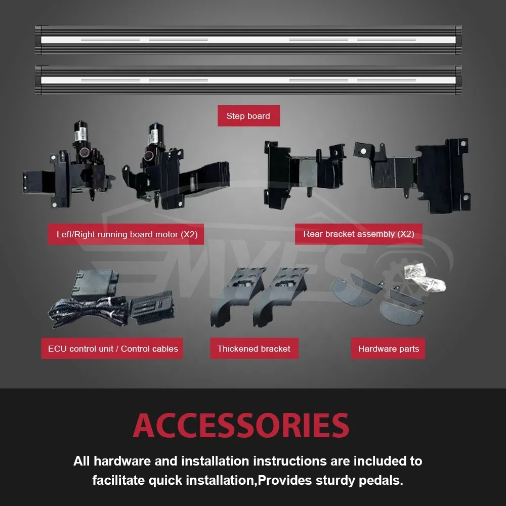 4x4 аксессуары для кабины и грузовика подъемник с электроприводом подножка