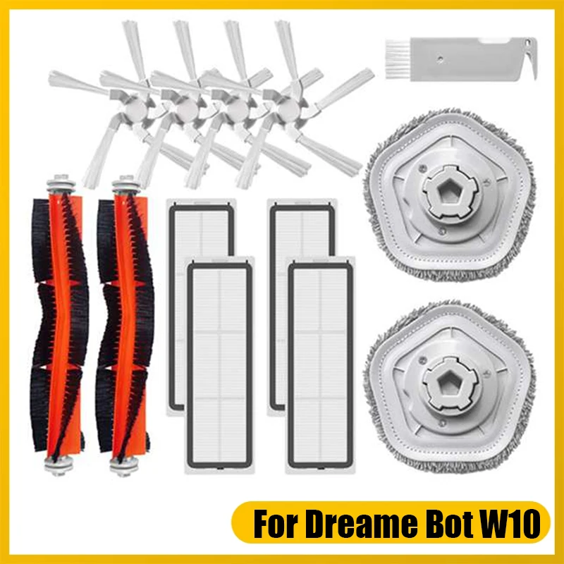 

Washable Hepa Filter Replacement Accessories for Xiaomi Dreame Bot W10 W10 Pro Robot Vacuum Main Roller Side Brush Spare Parts