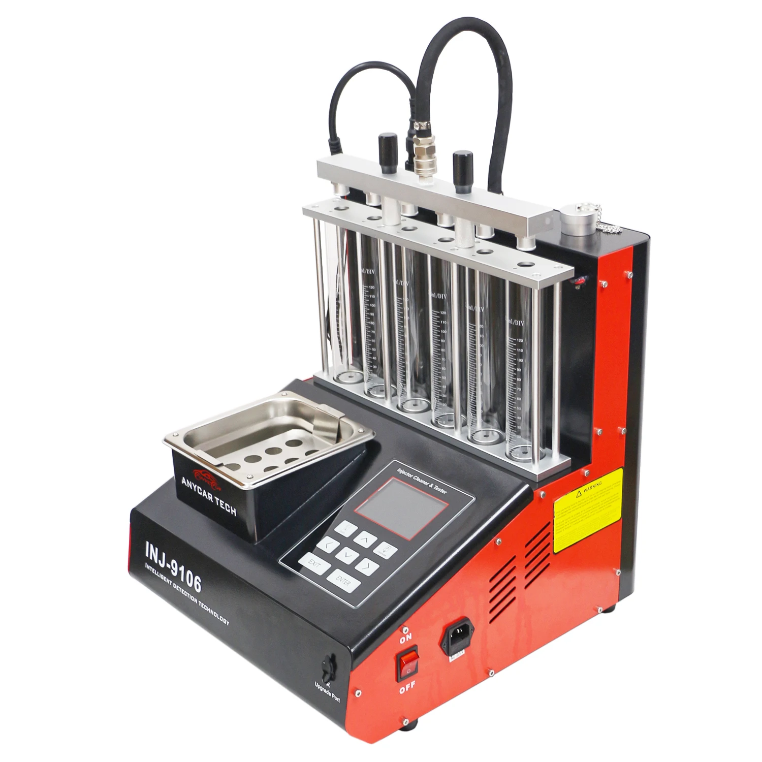 Автоматическое тестирование Φ/INJ9106 6 цилиндров ультразвуковой фотоочиститель и