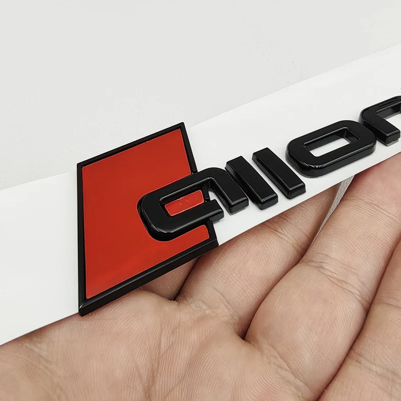 Audi Allroad 3D ABS Хромированный Черный Эмблема Логотип Письмо Багажник Значок Для