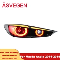 led tail lights for mazda axela taillight 2014 2019 car accessories drl dynamic turn signal lamps fog brake reverse light
