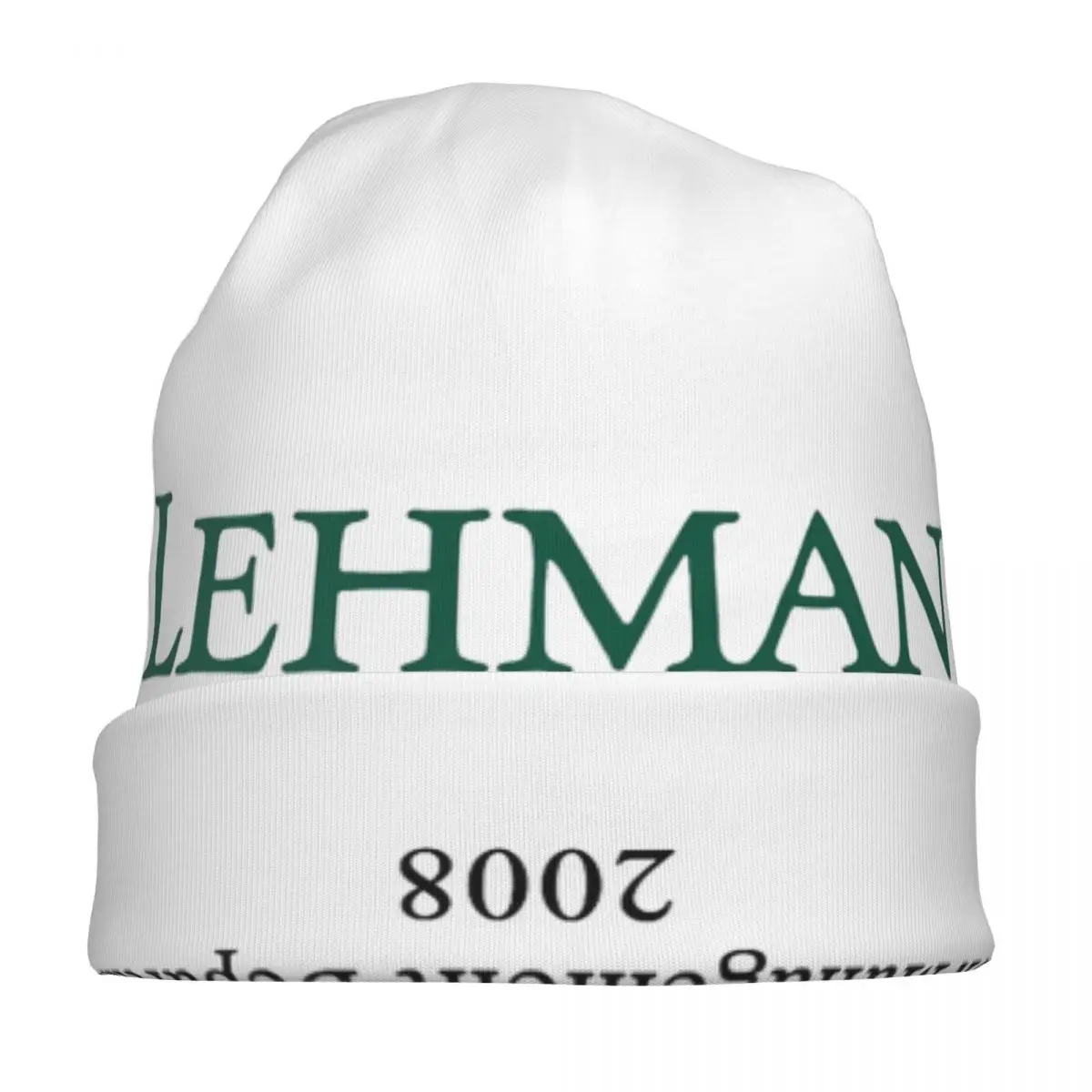 Lehman Brothers Отдел управления рисками 2008 облегающая шапка унисекс зимний головной