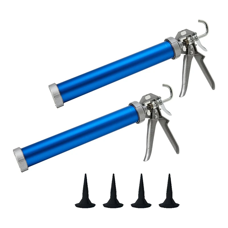 Пистолет для уплотнения колбас пистолет на 20 унций с 4 конусными насадками
