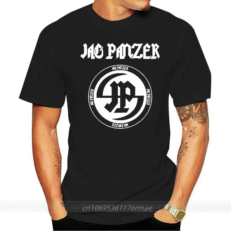 

T-Shirt Hitam Model Concer Logo JAG PANZER Baru Kaus PRINT Pria Mode Ukuran Kaus Oblong Fashion Kaus Katun Merek Pria