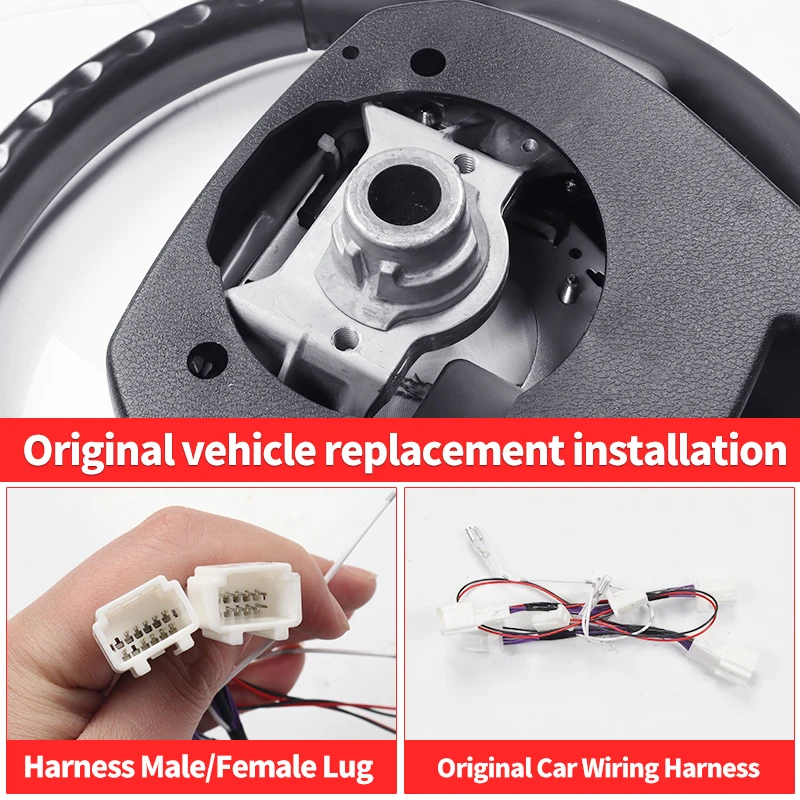 Для Toyota Land Cruiser Prado 150 Lc150 2010-2024 обновленный руль Lc300 в сборе аксессуары для