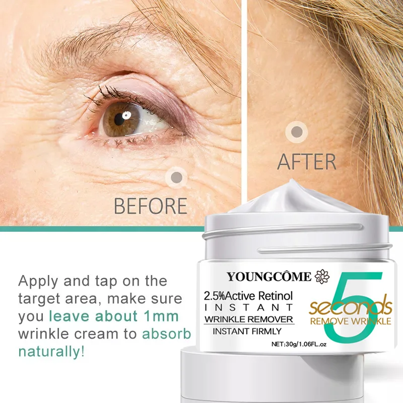 Крем от морщин и старения ретинол 5 секунд