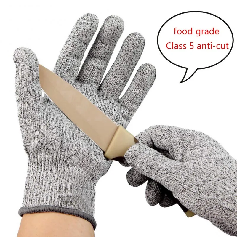 

Fishing Gloves AS Cut Resistant Breathable Protection Safety Anti Cut Gloves Outdoor Fish Meat Knife Cutting Tackle Assist