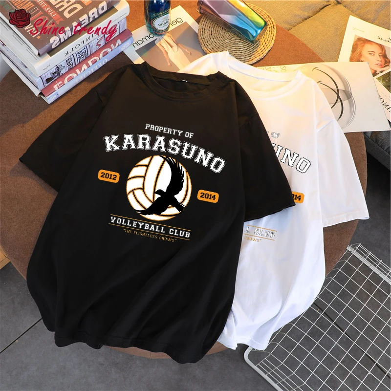 

Oya Oya Oya Haikyuu Women T Shirt Kuroo Japanese Anime T-shirt Bokuto Manga Shoyo Volleyball Tshirt Cartoon Graphic Tee Shirts
