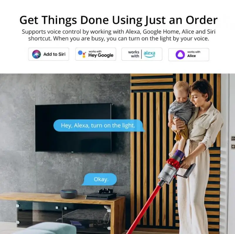 SONOFF M5 SwitchMan Умный настенный переключатель 120 Тип 1/2/3 Gang Настенный кнопочный eWelink App