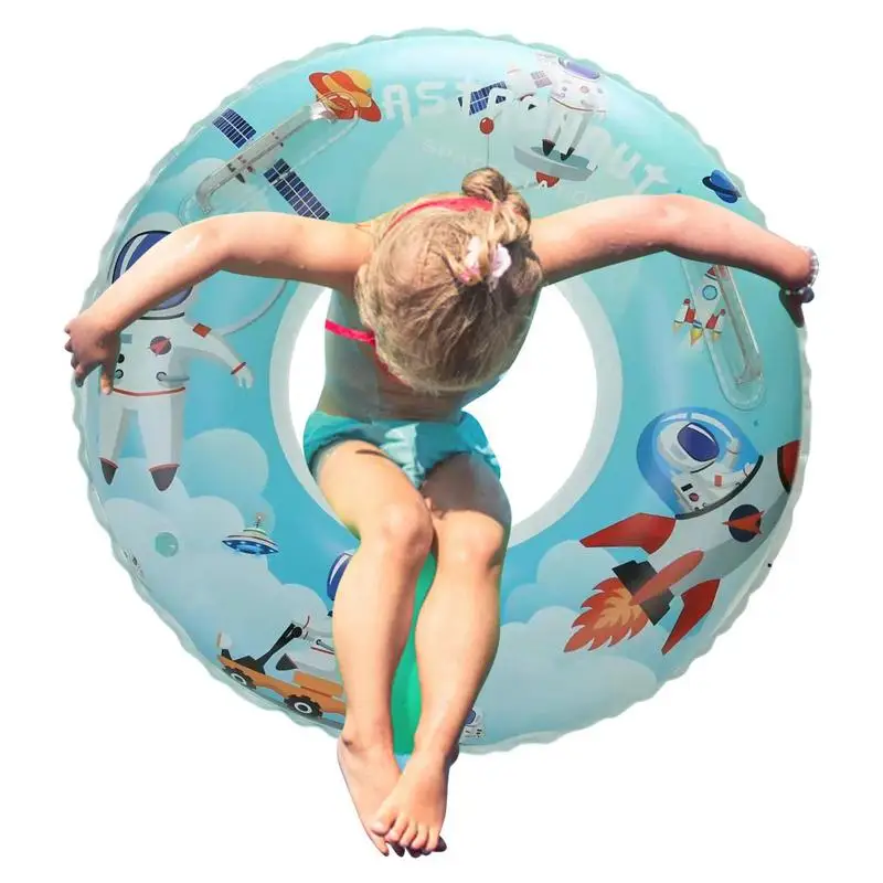 

Ring Swimming Float Swim Pool Aid Mini Inflatable Toy Pool Floats Cartoon Animal Buoy Tube Pool Floaties