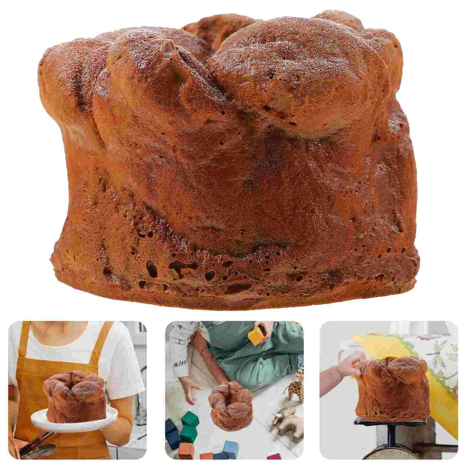 

Simulated Bread Artificial Simulation Food Model Display Prop Realistic Photo Shop Fake Faux