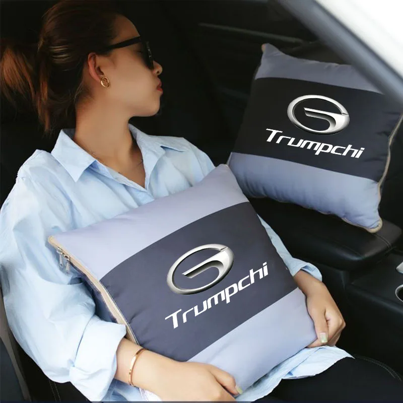 

Zipper folding pillow with logo For Trumpchi Gac GS8 GA8 GE3 GS3 GS4 GS5 Plus Coupe GM8 GM6 GA5 GA3 GA4 GS7 GA6 car Accessories