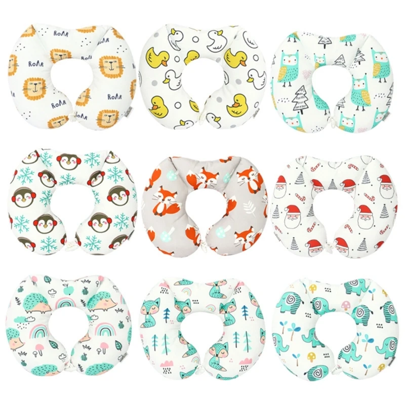 

Car for SEAT Pillow Kids Toddler Protective Pillow Headrest Neck Support Cushion Childrem Cartoon Sleeping Travel Pillow