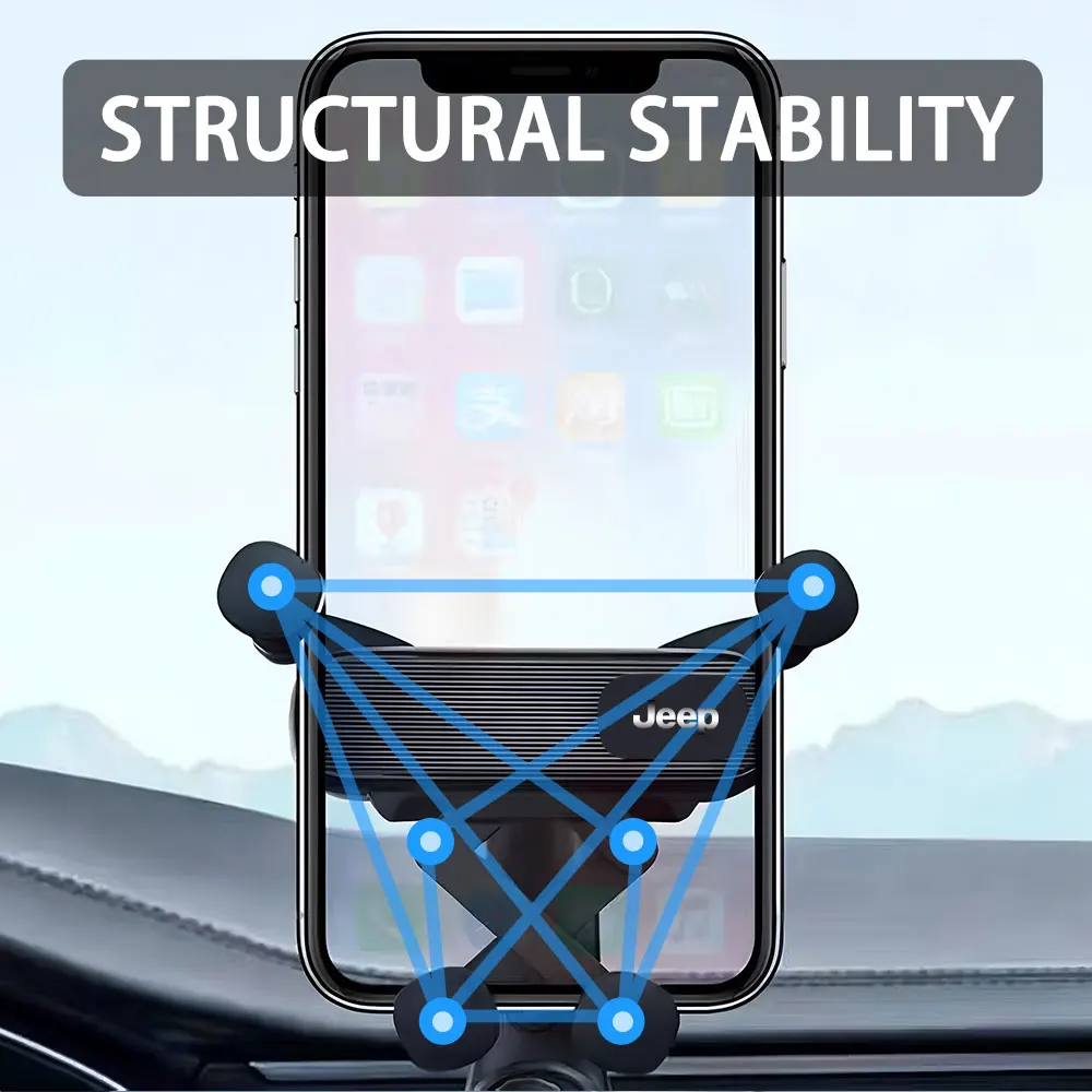 Автомобильный зажим для вентиляционного отверстия подставка мобильного