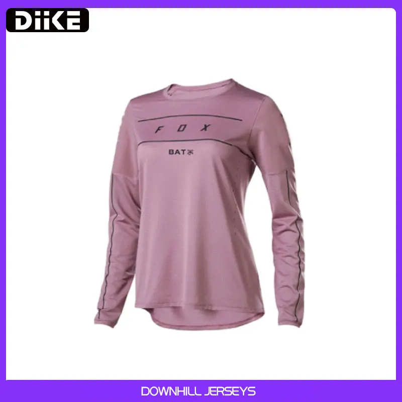 

2022 WOMEN Downhill Jerseys bat fox Mountain Bike MTB Shirts Offroad DH Motorcycle Jersey Motocross Sportwear Clothing FXR bike