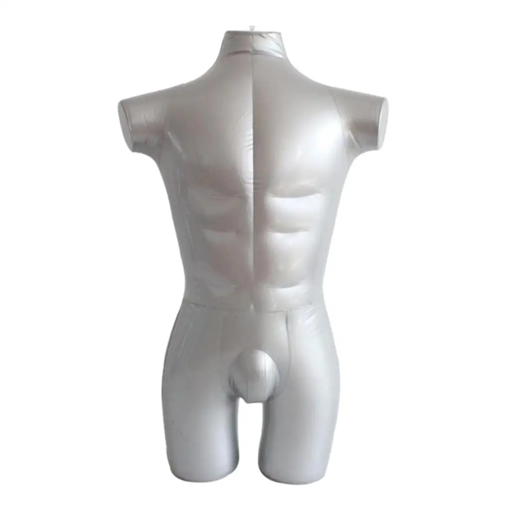 

PVC 33.07'' Inflatable Male Mannequin Underwear Store Display Dummy Models